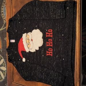 Santa Christmas sweater for women size 1X